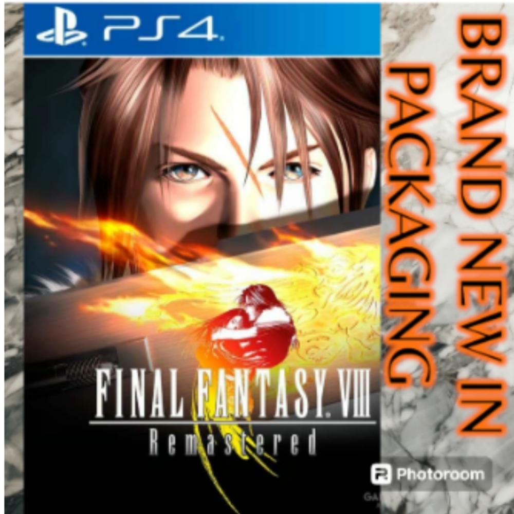 BRAND NEW Final Fantasy VIII (FF8) Remastered PS4 PS5 Video Game Factory Sealed! - Picture 3 of 6